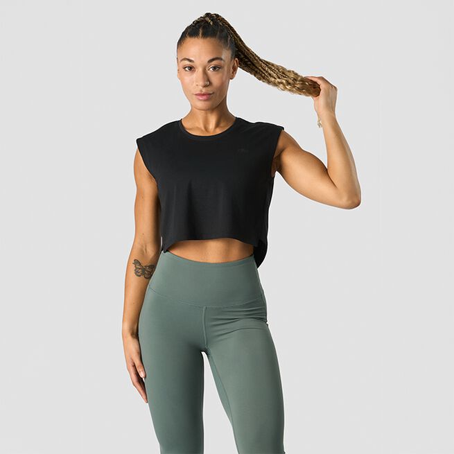 Stride Kort Treningstopp Svart