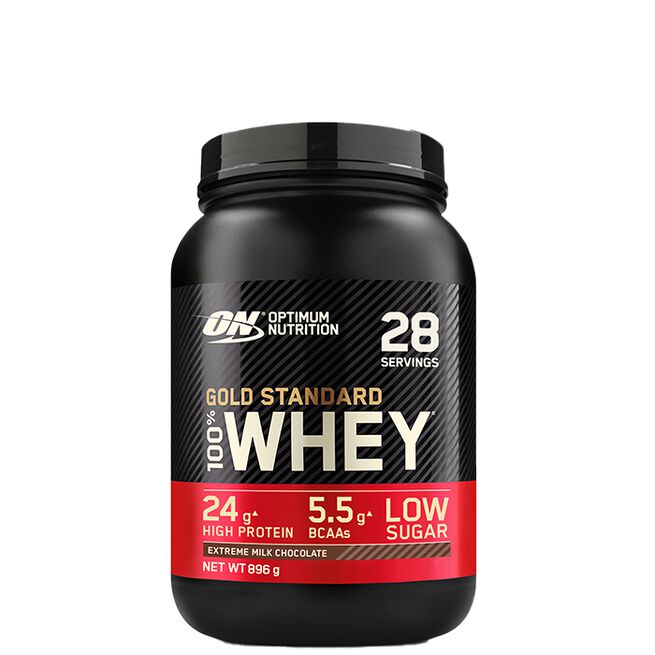 100% Whey Gold Standard Myseprotein 908 g Extreme Milk Chocolate