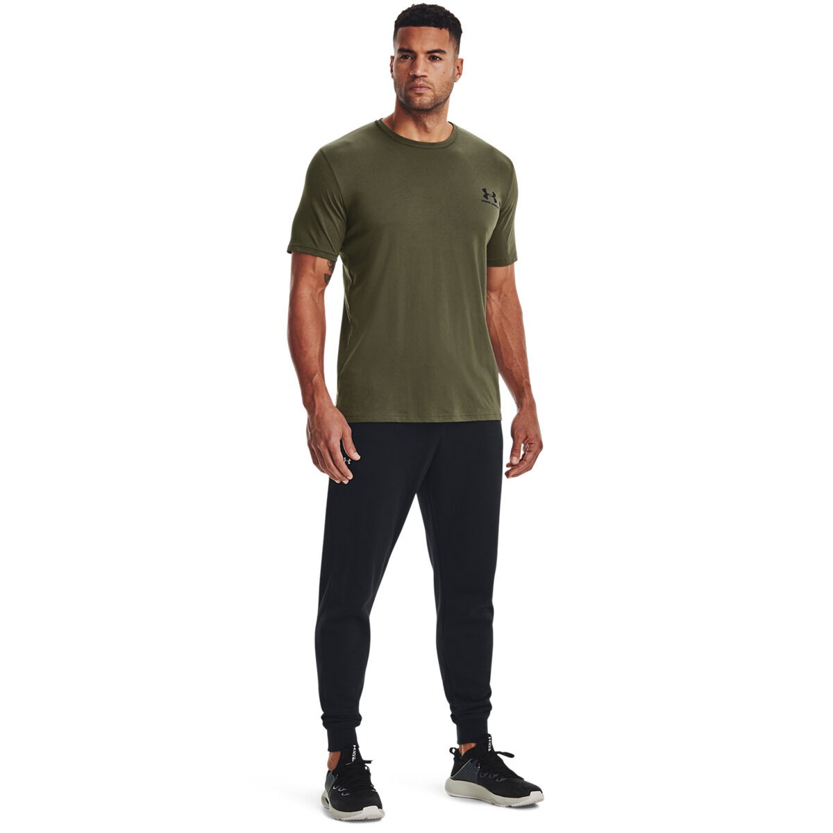 Sportstyle LC T-skjorte M&oslash;rkegr&oslash;nn