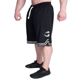 Basketball Iron Shorts, Black/White, S  Basketshorts Svart Vit