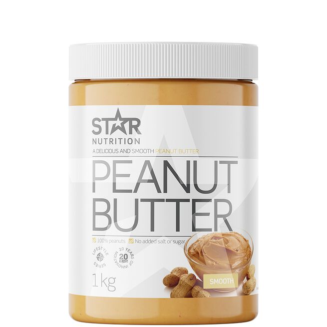 Peanøttsmør 1 kg Smooth