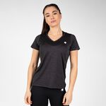 Elmira V-Neck T-Shirt, Black, S 