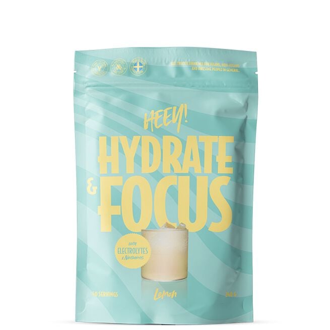 Hydrate & Focus Elektrolytter + LIons Mane Sitron 240 g