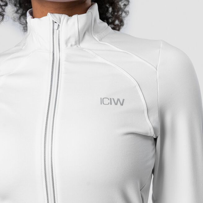 ICANIWILL Mercury Zipper Fleece White