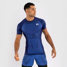 Venum Technical 3.0 Short Sleeve Rashguard Night Blue, S  Technical 3.0 T-skjorte Blå
