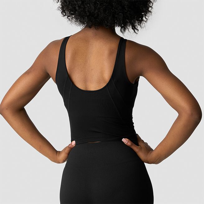 Midi Treningstopp Svart