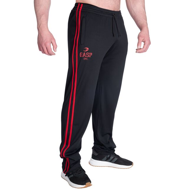 2 Stripe Treningsbukse Svart Rød