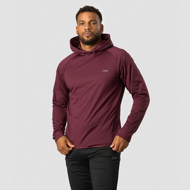 ICANIWILL Ultimate Training Hoodie, Burgundy