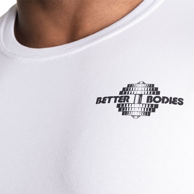 Essential Tapered Tee, White