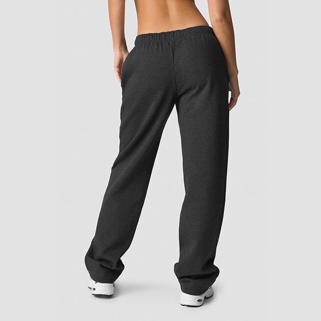 Everyday Straight Leg Sweatpants, Grey Melange