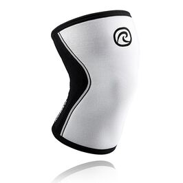 RX Knee Sleeve, 5mm, White/Black, XS  RX Knestøtte 5mm Hvit/Svart