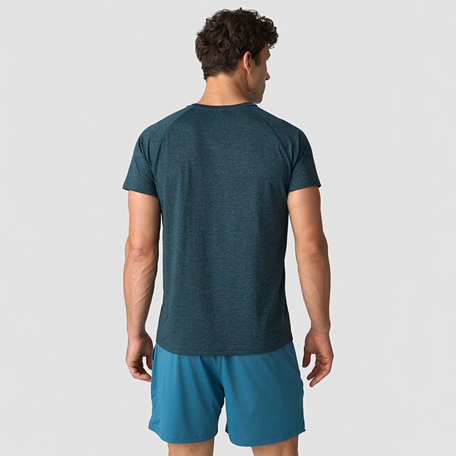 Trenings Mesh T-skjorte Mørkegrønn