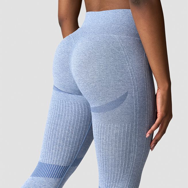 Soft Seamless Tights Blå