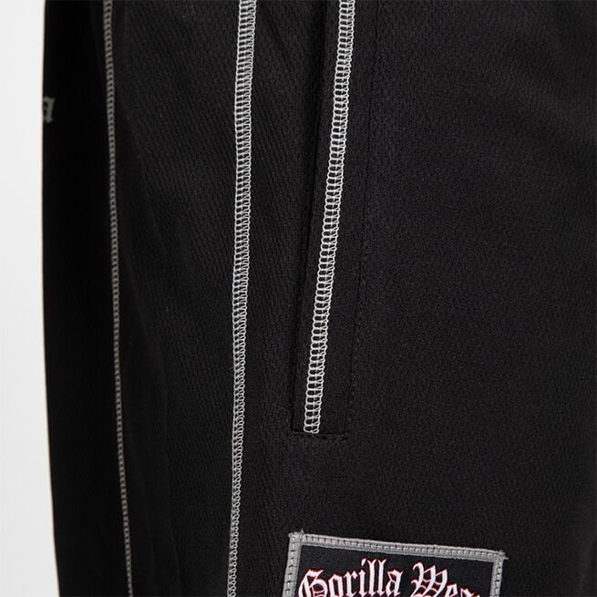 Marlow Mesh Shorts Svart Grå