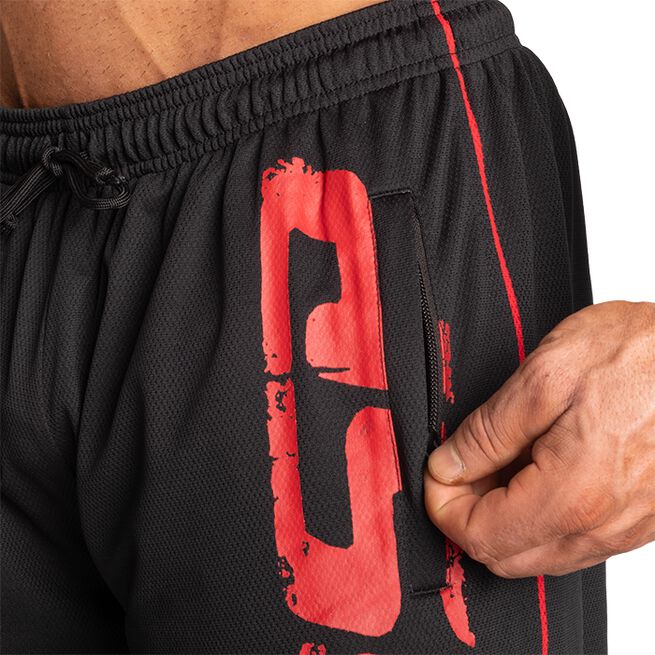 Pro Mesh Shorts, Black/Red