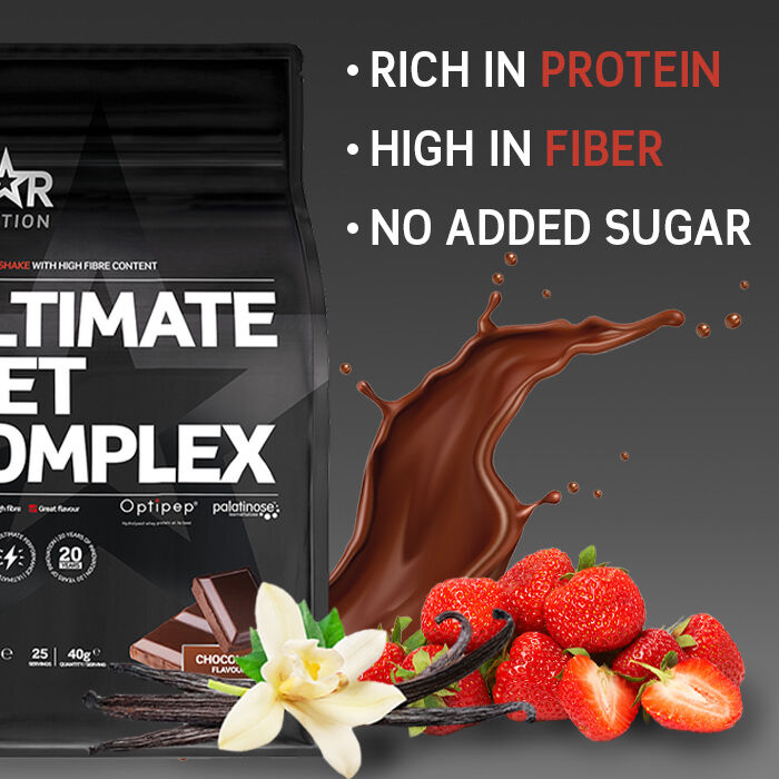 Ultimate Diet Complex M&aring;ltidserstatning 1 kg strawberry