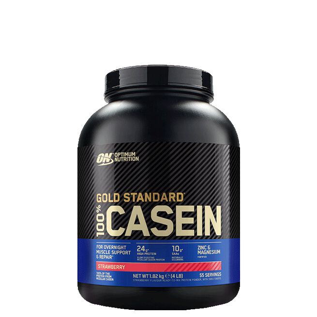 Gold Standard 100 % kasein 1818 g Strawberry
