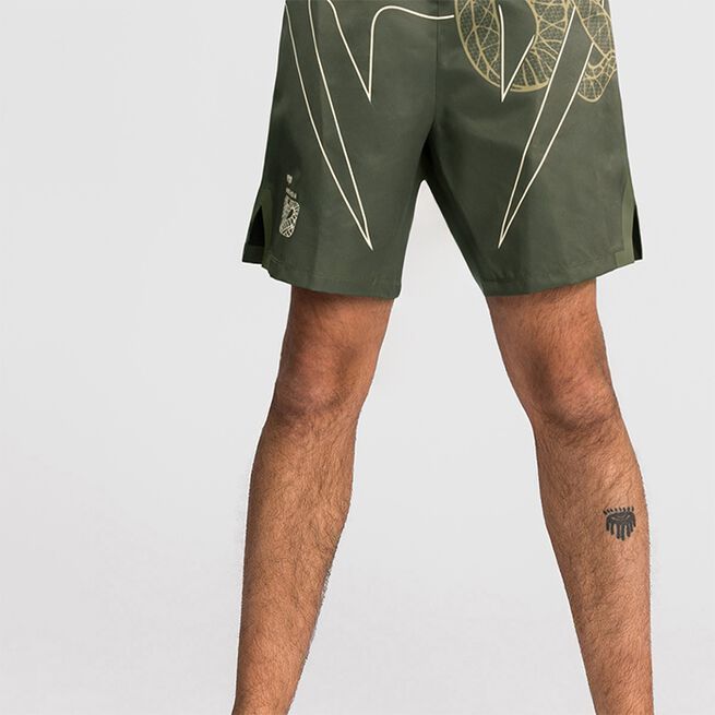 Serpenti Fightshorts Khaki Bronse Ivory
