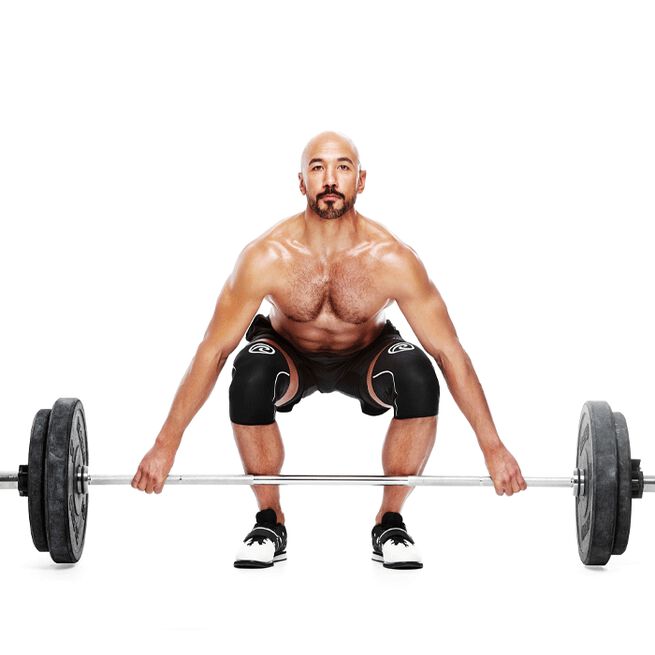 RX Knestøtte Power Max 7mm Svart