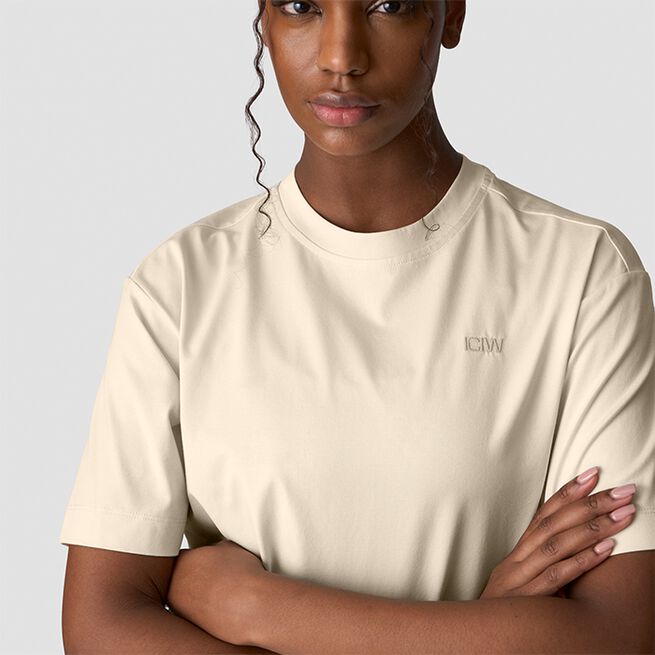Everyday Cotton T-shirt, Cream