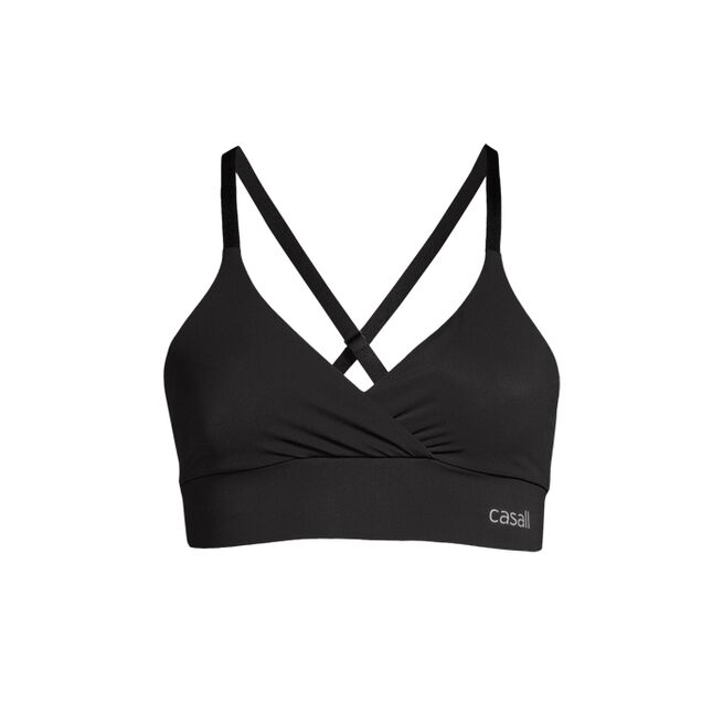 Wrap Sport-BH Svart