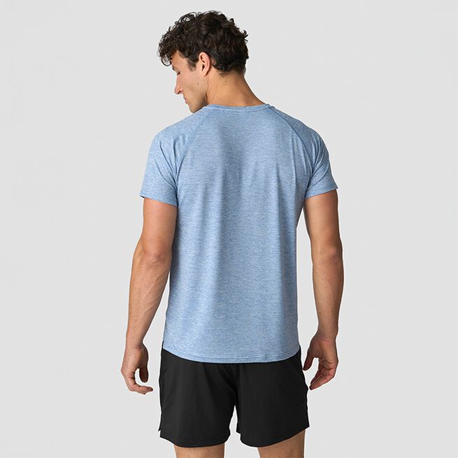 Trenings Mesh T-skjorte Blå