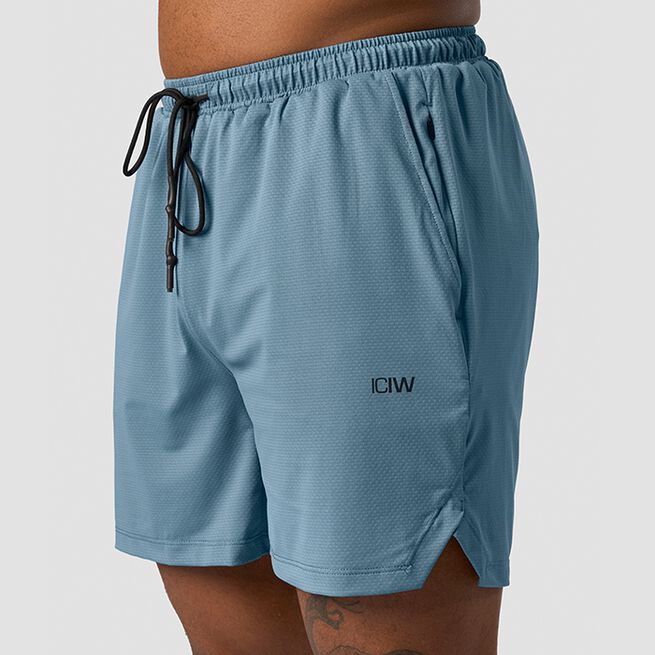 Stride Shorts, Steel Blue