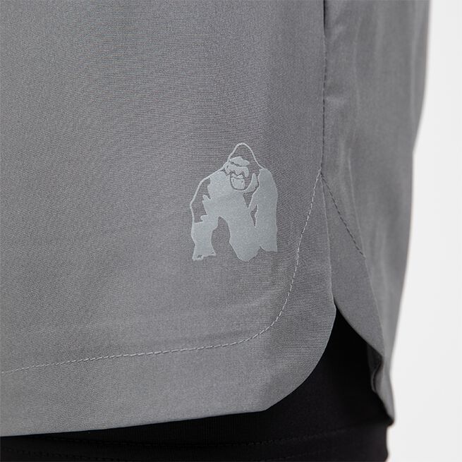 Cortez 2-In-1 Shorts Harmaa