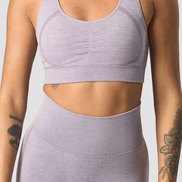 Rush Seamless Sports Bra, Lilac Melange Rush Seamless Sport-BH Lilla