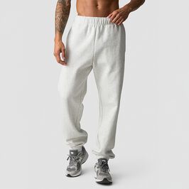 Everyday Sweatpants Men, White Melange, L  Everyday Sweatpants Hvit