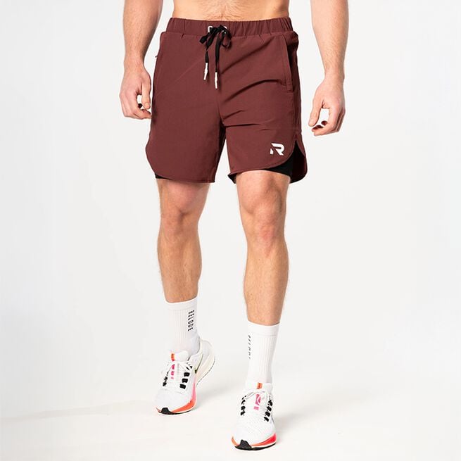 Unity Treningsshorts Vinrød