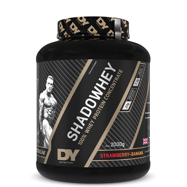 Shadowhey Concentrate Myseprotein 2 kg Strawberry Banana