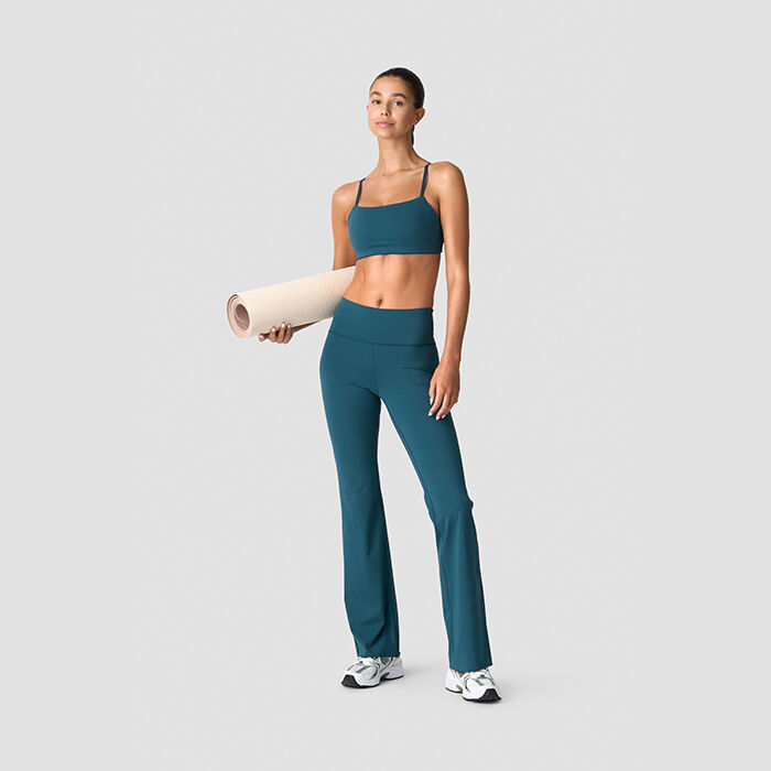 Nimble Flared Tights Bl&aring;