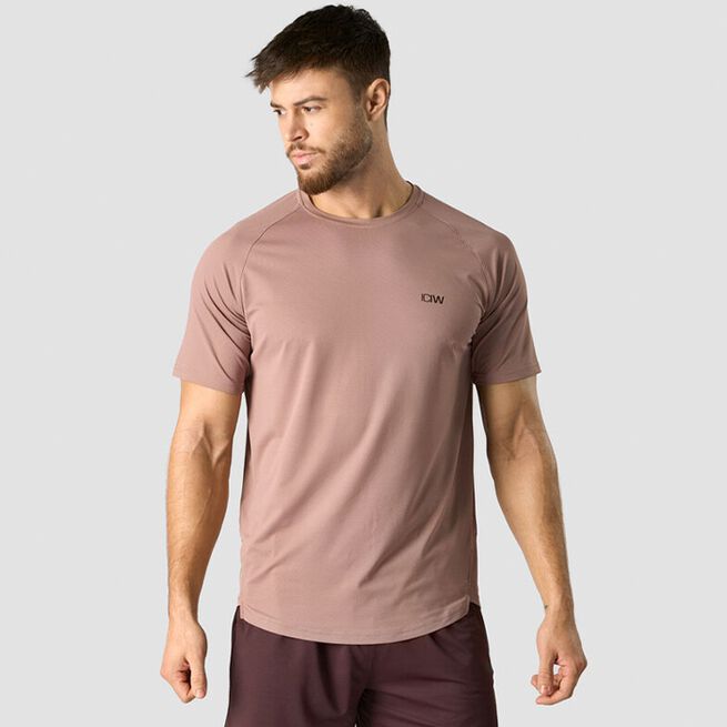 Stride Raglan T-shirt, Light Mauve