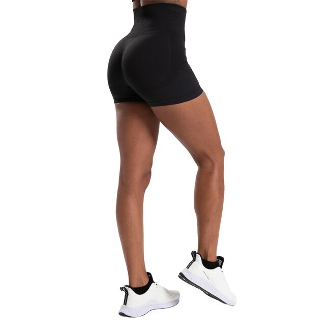 Olivia Seamless Shorts, Black