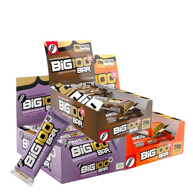 45 x Big 100 Protein Bar, 100g