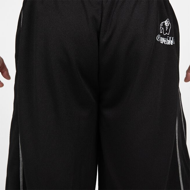 Marlow Mesh Shorts Svart Grå