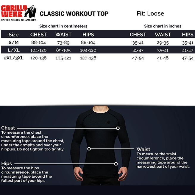 Classic Workout Top, Black