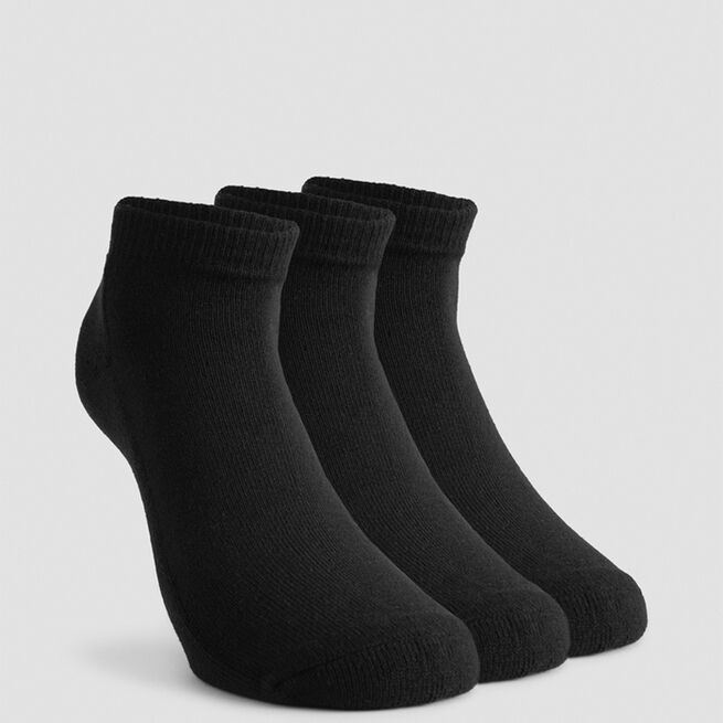 Ankle Socks 3-pack, Black