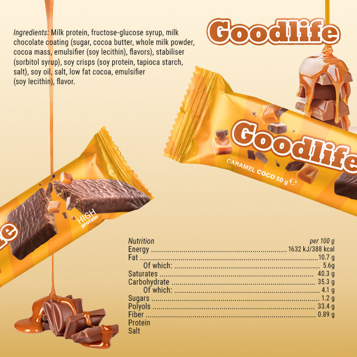 15 x Proteinbar 50 g caramel_coco