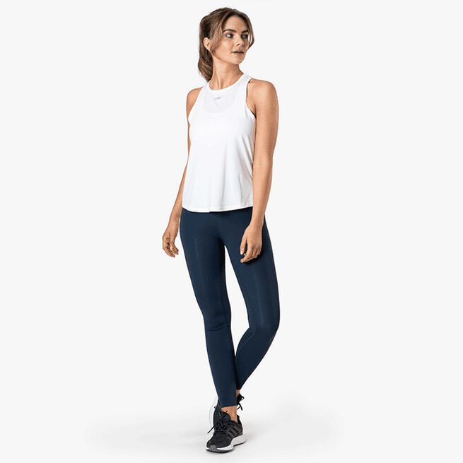 Treningssinglet Hvit