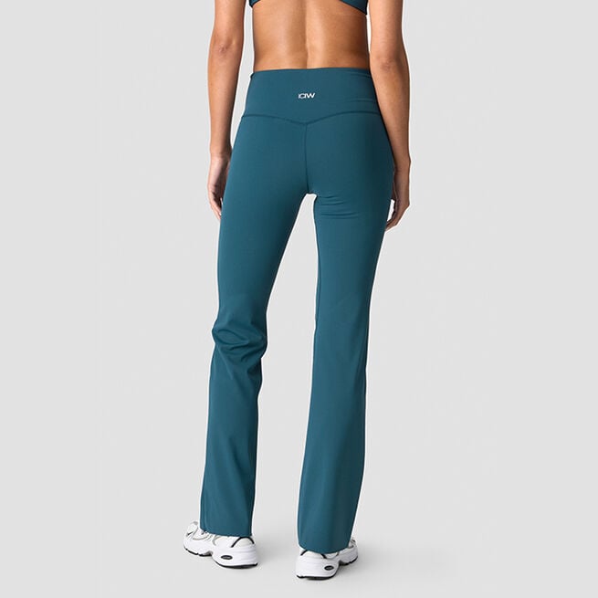 Nimble Flared Tights Blå