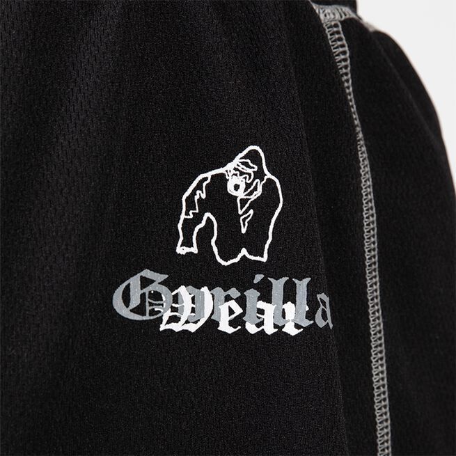 Marlow Mesh Shorts Svart Grå