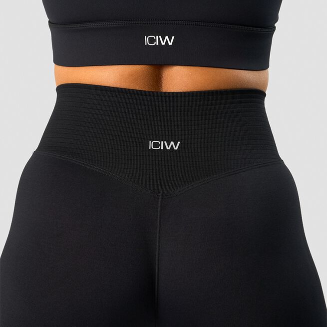 Define Sømløs Treningstights Svart