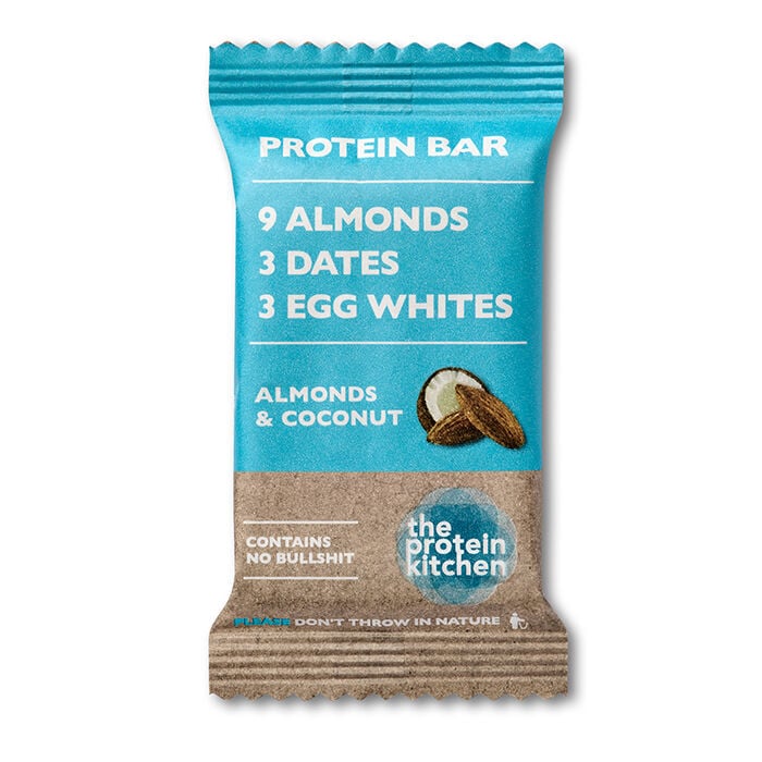 12 x Proteinbarer, 55 g Almonds & Coconut