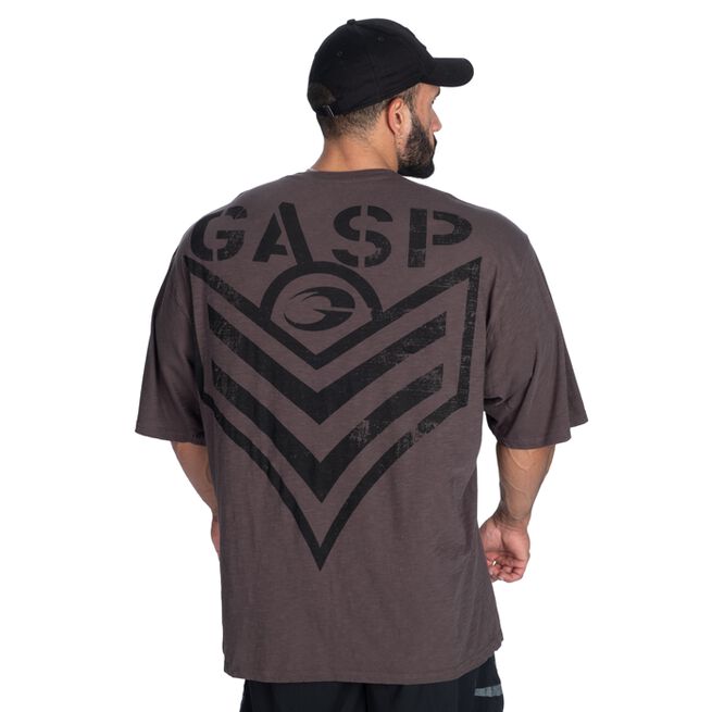 Slub Iron T-shirt Grå