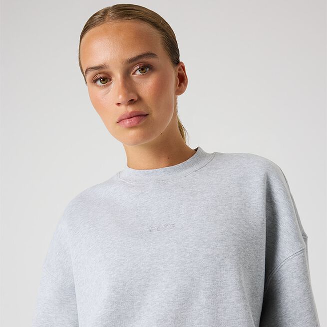Studio Oversized Sweatshirt Ljusgrå