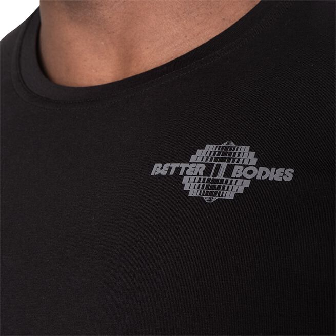 Essential Tapered Tee, Black