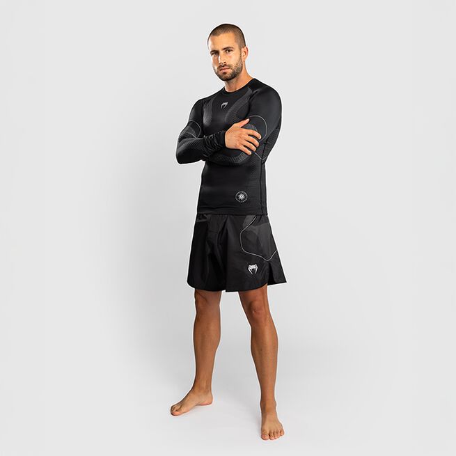 Nexus Rashguard Lang Erme Svart Sølv