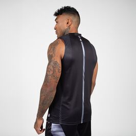 Clayton Tank Top, Black/Red, S  Clayton Treningssinglet Svart Rød